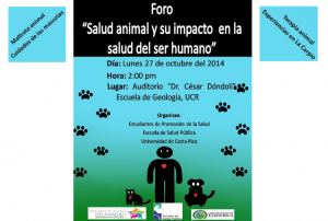 Foro Salud Animal y su impacto en la salud del ser humano