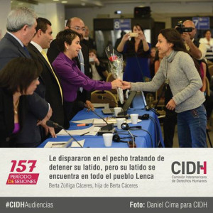 Audiencia sobre la situacion en el Bajo Ajuan