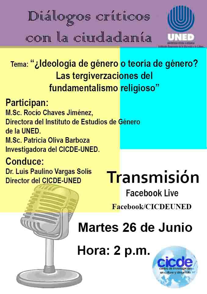 Dialogos criticos con la ciudadania Ideologia de genero o teoria de genero