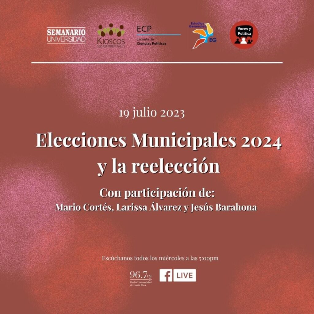 Elecciones Municipales 2024 y la reelección en Voces y Política