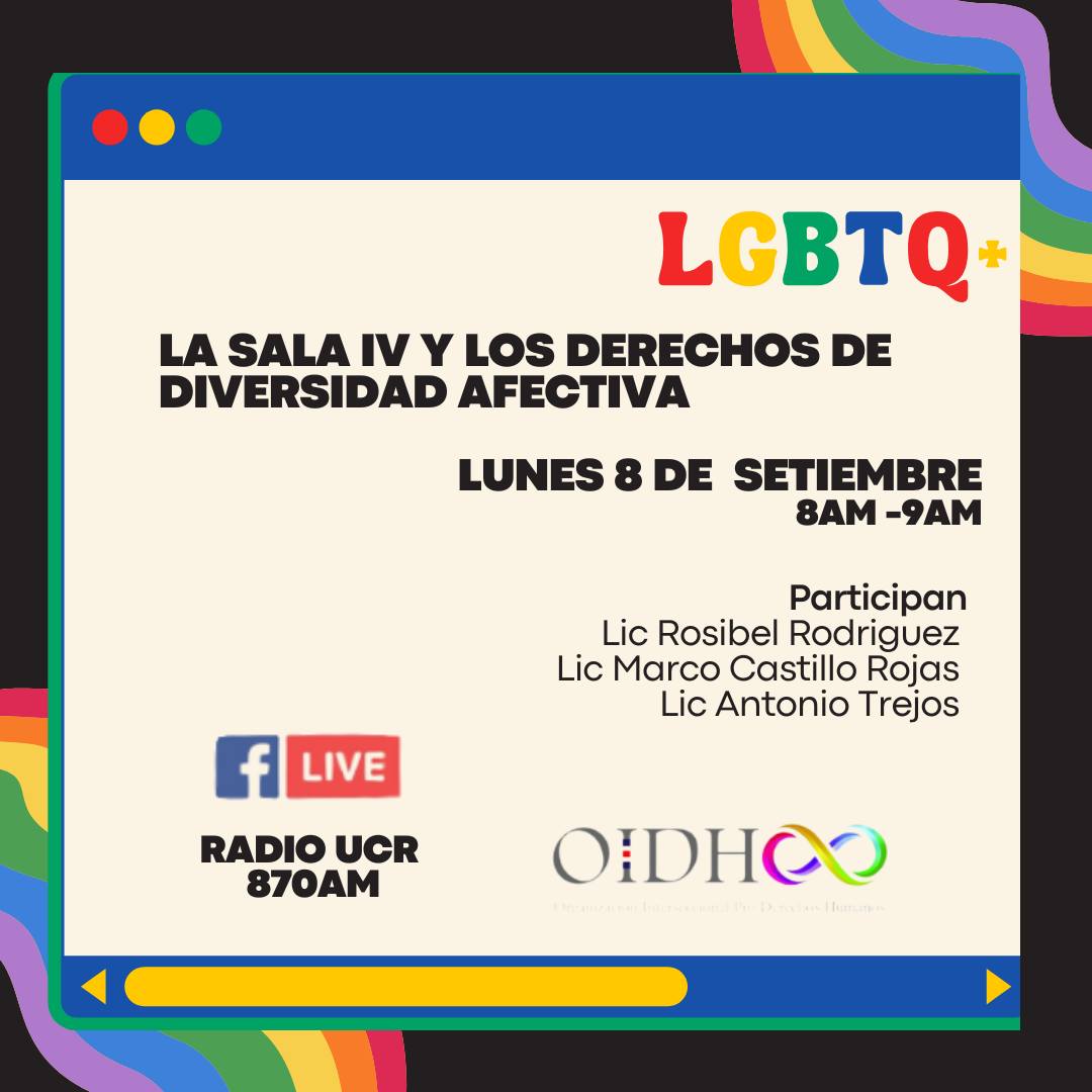 La Sala IV y los derechos de diversidad afectiva – este lunes - SURCOS ...